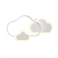 aplique de pared led cloudy rgb 29w
