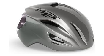 Casco de carretera met manta mips gris brillante