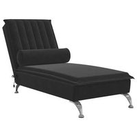 sofa divan  sofa cama de masaje con cojin de terciopelo negro