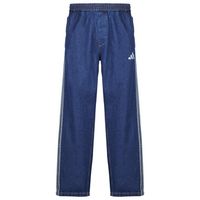 adidas jeans stadium regular fit denim full length open hem tracksuit bottoms para hombre