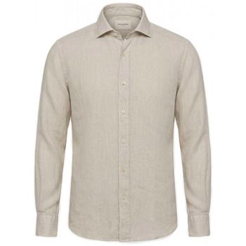 Tintoria Mattei Camisa manga larga J66 TNP LINEN-US3 para hombre