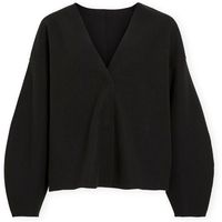 vila abrigo noos juice loose jacket - black para mujer