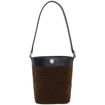 Lacoste Bolso de mano Bolso cubo pequeño Mujer Tennis Bliss Marrón Negro para mujer