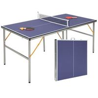 juego de mesa de ping pong portatil con red 2 raquetas y 3 pelotas mini mesa de ping pong