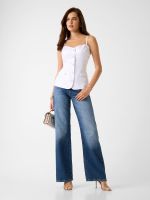 jeans relaxed de tiro bajo