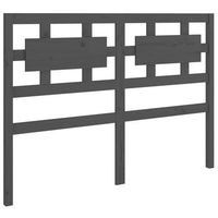 cabecero accesorio para dormir mueble dormitorio 2055 x 4 x 100 cm madera de pino gris tdl0203333