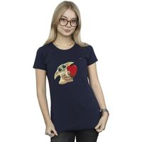 disney camiseta the mandalorian the kids with heart para mujer