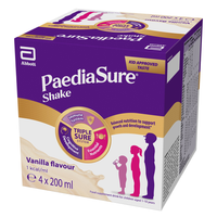 paediasure shake vanilla flavour multivitamin drink for kids