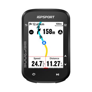 iGPSPORT BSC200S - Ciclocomputador con GPS, Navegación de Rutas, Pantalla a Color, Velocímetro Inalámbrico para Bicicleta, Odómetro, Bluetooth, Ant