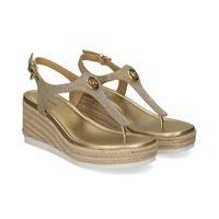 michael kors sandalias cuna mujer - dorado talla 75