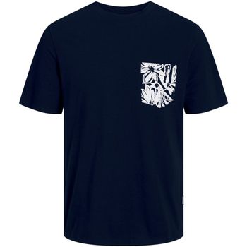 Jack & Jones Camiseta 12253977 JORLAFAYETTE POCKET TEE SS CREW NECK JNR SKY CAPTAIN para niño