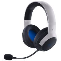 razer kaira hyperspeed auriculares gaming inalambricos para ps5 blancos
