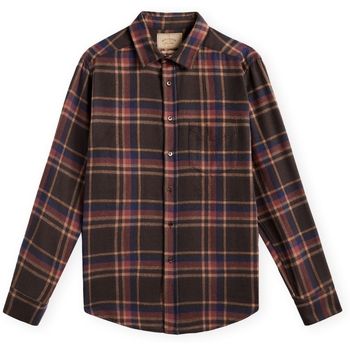 Portuguese Flannel Camisa manga larga Castor Shirt para hombre