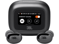 auriculares true wireless - jbl live buds 3 40 h autonomia conexion multipunto ip55 cancelacion de ruido sonido espacial negro