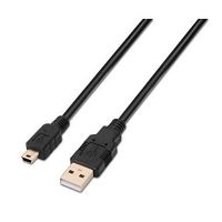 nanocable cable usb 20 tipo a a mini usb tipo b machomacho 05m negro