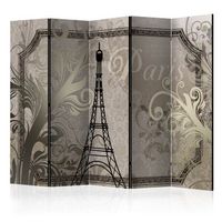 biombo - vintage paris - gold ii 225x172 cm