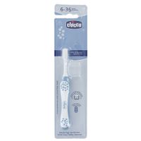 chicco cepillo dental infantil 6 - 36 meses azul