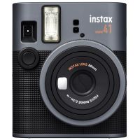 fujifilm instax mini 41 camara instantanea con flash negra
