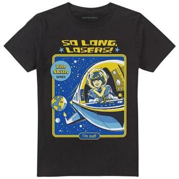 Steven Rhodes Camiseta So Long Losers para mujer