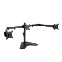 tooq soporte de mesa para 3 pantallas 17-27 negro