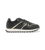ax armani exchange para mujer xw002795af23061mc077 zapatillas ax negro 35 plano cordones casual