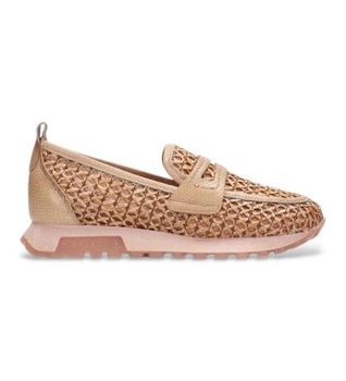 Hispanitas para mujer. RHV264856 Zapatillas Oregon multicolor (37), Marrón, Plano, 1 a 3cm, Ninguno, Casual