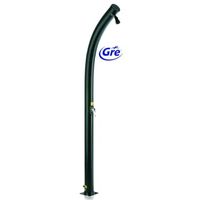 ducha solar curvada de pvc 25 litros
