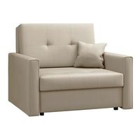 sillon columbus 104 de color marron claro tapiz muebles ya montados 85x103x98cm