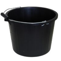 martin cox black bucket with handle