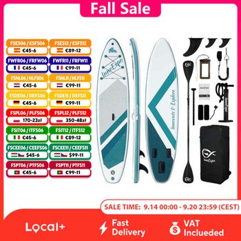 Tabla de Paddle Surf Inflable InnoExpo 350*89*15, Tabla de Remo Inflable, Tabla de Surf SUP, Tabla de Paddle Antideslizante para Deportes Acuáticos con Accesorios