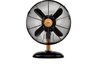 ventilador de sobremesa - ufesa masachusets mini 40 w 3 velocidades negro