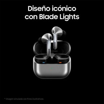 Samsung Galaxy Buds3 Pro Auriculares Inalámbricos Bluetooth Grises