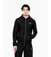 ea7 para hombre 7m001339af21099 chaqueta premium label negro l casual poliester