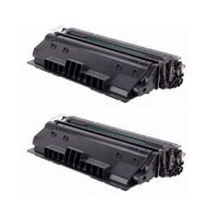 compatible multipack hp laserjet enterprise mfp m725z printer toner cartridges 2 pack -hp 14x