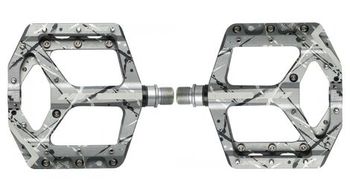 Par de pedales planos ht components supreme ans10 camo gris