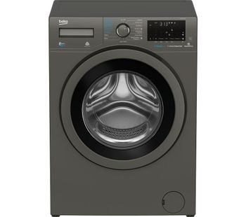 Pro WDX850130G Bluetooth 8 kg Washer Dryer - Graphite, Graphite