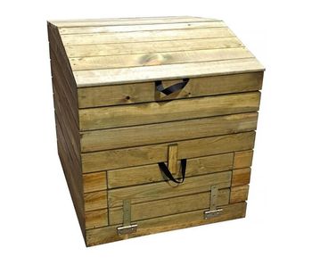 Compostador de madera 500l 