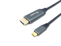 cable usb-c a hdmi macho macho 1m equip 4k60hz carcasa conector aluminio ref 133415
