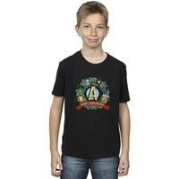 marvel tops y camisetas santas super helpers para nino