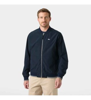 Helly Hansen para hombre. 54535 Chaqueta Marine Bomber marino (M), Casual, Poliéster