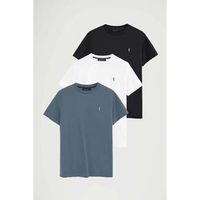 polo club camiseta pack 3 - rigby go tshirt ss vo b-db-w para hombre