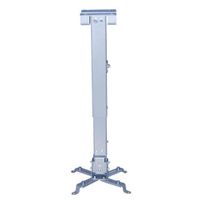 tooq soporte proyector universal inclinable techo plata