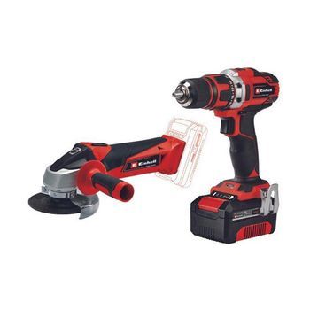 Taladro Atornillador + Amoladora 115 Mm Marca Einhell