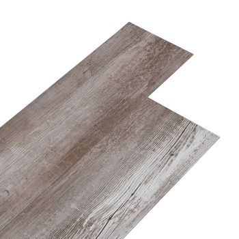 Tableros De Suelo Madera Marrón Mate 5,02 M² 36 Uds. Pvc Vidaxl
