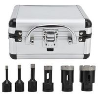 conjunto de sierras perforadoras de nucleo hueco de diamante 6 en 1 herramientas manuales de ferreteria para 6 - 38mm m14