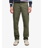 superdry para hombre m7011487a pantalon chino tapered washed verde 3232 casual algodon