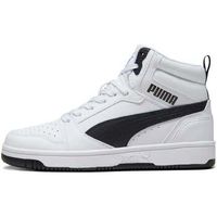 puma zapatillas altas rebound v6 mid white 393831 02 para nino