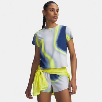 Under Armour Velociti Pro Print  Camiseta de running Mujeres - azul, multicolor