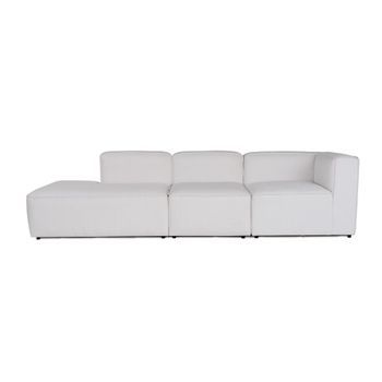 Sofá De 3 Plazas More Pars (m4-m1-m2) Blanco