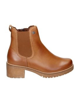 Botines De Piel Para Mujer Pitillos 20222 Marrón 37